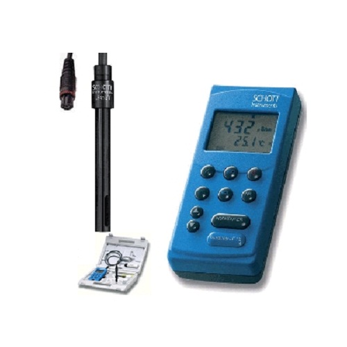 Máy đo độ dẫn/TDS/Độ mặn/Nhiệt độ Schott Handylab LF 11/LF413T, 0.00-70.00/±0.2, 0-1999mg/l