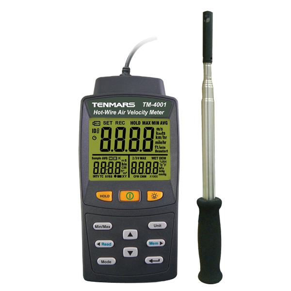 Thiết bị đo tốc độ gió cầm tay Tenmars TM-4001