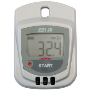 Thiết bị ghi nhiệt độ/độ ẩm điện tử hiện số EBRO EBI 20-TH1 