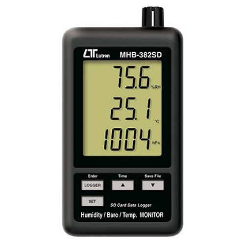 Máy đo áp suất/ nhiệt độ và độ ẩm LUTRON MHB-382SD