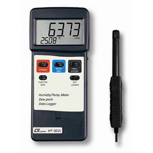 Máy đo nhiệt độ/ độ ẩm môi trường và nhiệt độ điểm sương LUTRON HT-3015