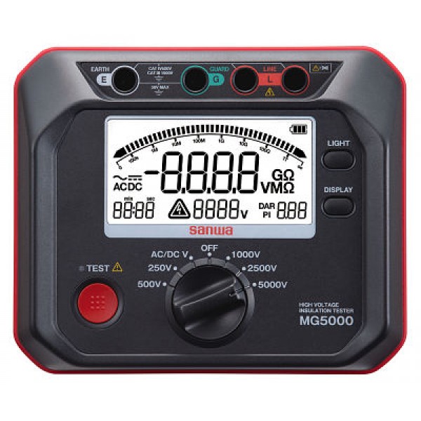 Thiết bị đo cách điện High Volt 5000V Sanwa MG 5000