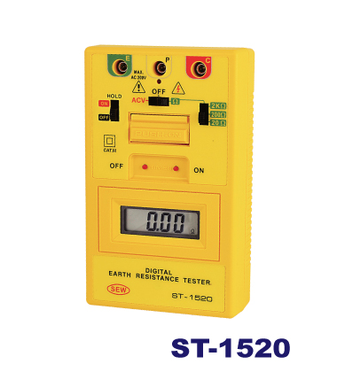 Thiết bị đo điện trở đất hiện số điện tử SEW ST-1520