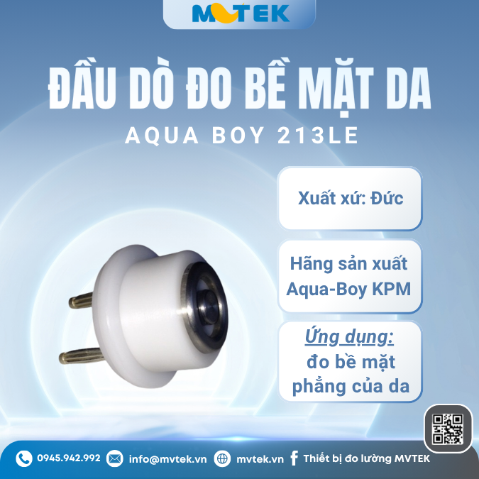 Đầu dò đo bề mặt da Aqua Boy 213LE là phụ kiện chuyên dụng, được sản xuất bởi Aqua Boy KPM – Đức