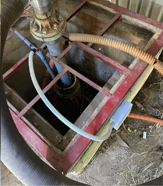 Giếng sử dụng để quan trắc nước ngầm 