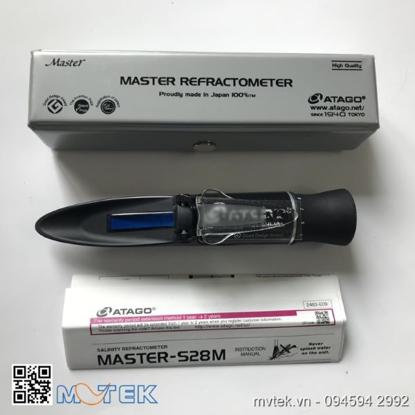 Khúc xạ kế đo độ mặn Atago Master-S28M
