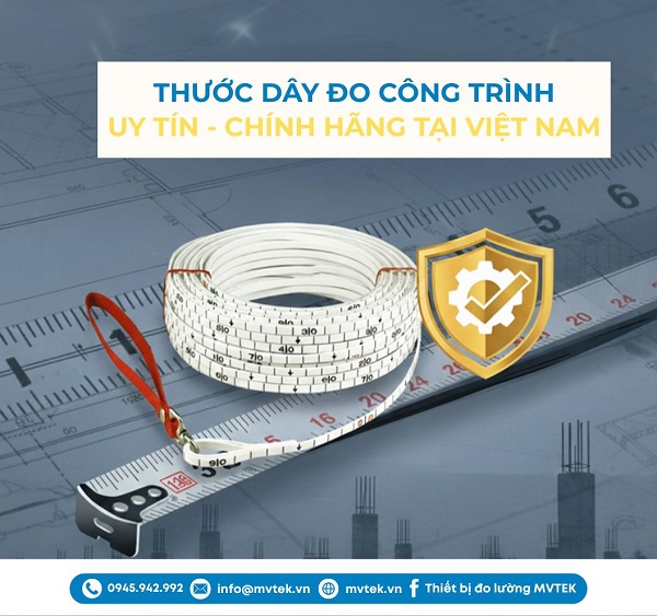 Địa chỉ bán thước dây đo công trình xây dựng tại Việt Nam