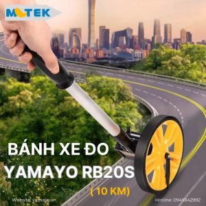 thước đo bánh xe Yamayo thực sự là "cánh tay đắc lực" hỗ trợ các phép đo đường dài.