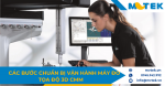 Các bước chuẩn bị vận hành máy đo tọa độ 3D CMM