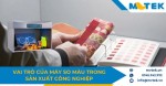 Vai trò của máy so màu trong sản xuất công nghiệp