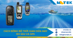 Cách đồng bộ thời gian giữa máy đo sâu và GPS