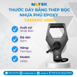Thước dây bằng thép bọc nhựa phủ epoxy 50m Yamayo VR50