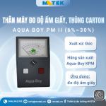 Máy đo độ ẩm giấy carton Aqua Boy PM II chính hãng từ Đức