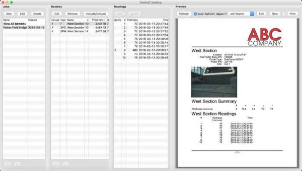 Trình tạo báo cáo PDF tùy chỉnh PosiSoft Desktop