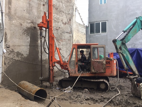 Cọc khoan nhồi là cọc bê tông cốt thép thi công trực tiếp tại chỗ