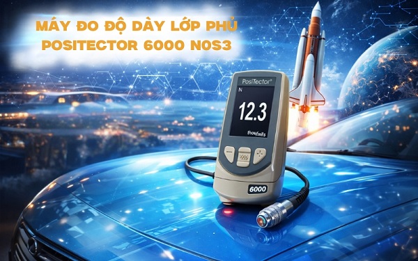 Máy đo độ dày lớp phủ DeFelsko PosiTector 6000 N0S3