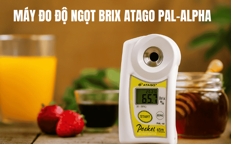Khúc xạ kế đo độ ngọt điện tử hiện số ATAGO PAL-alpha