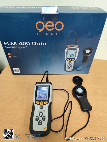 Máy đo cường độ ánh sáng Geo Fennel FLM 400 Data
