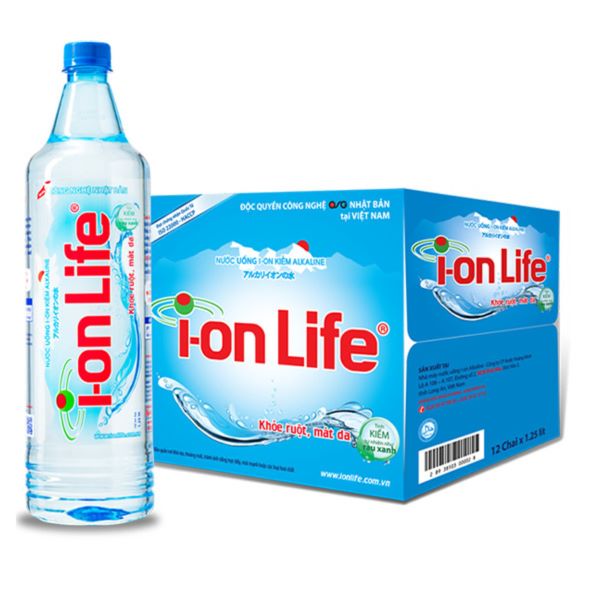 Nước khoáng kiềm Ion Life