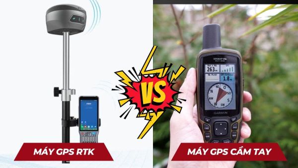 Khi nào nên dùng GPS cầm tay hoặc GPS RTK
