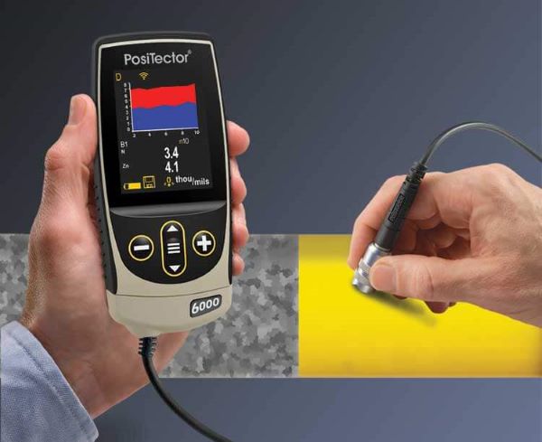 Máy đo độ dày sơn PosiTector 6000 là thiết bị được hiệu chuẩn tại nhà máy