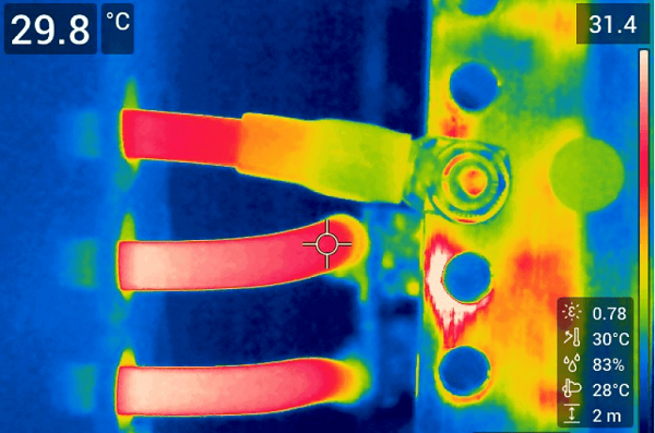 Camera nhiệt mang lại hình ảnh rõ nét, dễ phân tích