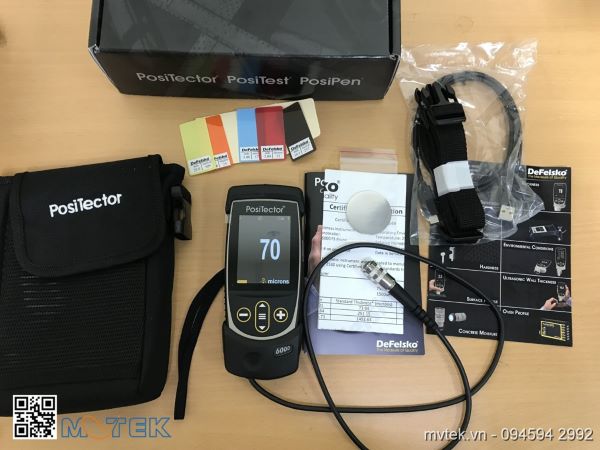 Một trong những ưu điểm nổi bật của PosiTector 6000 là độ chính xác cao