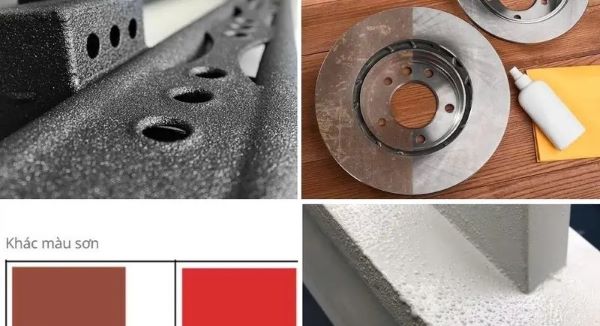 Các lỗi bề mặt thường gặp sau sơn tĩnh điện