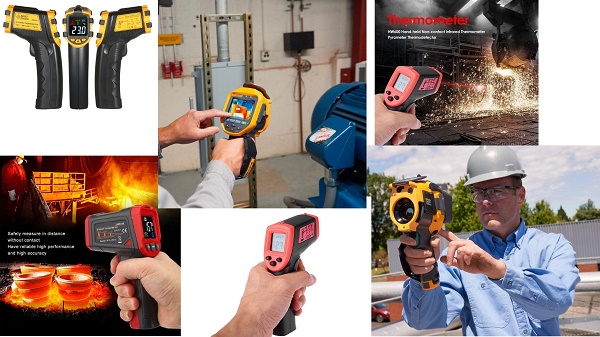 Điểm giống nhau giữa camera nhiệt và súng đo nhiệt độ hồng ngoại