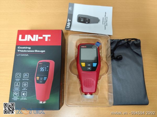 UNI-T UT343A mang phong cách hiện đại với kết nối Bluetooth không dây