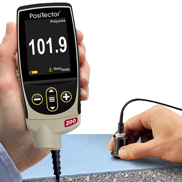 Máy đo độ dày lớp phủ trên nền bê tông và thuỷ tinh Defelsko PosiTector 200C1