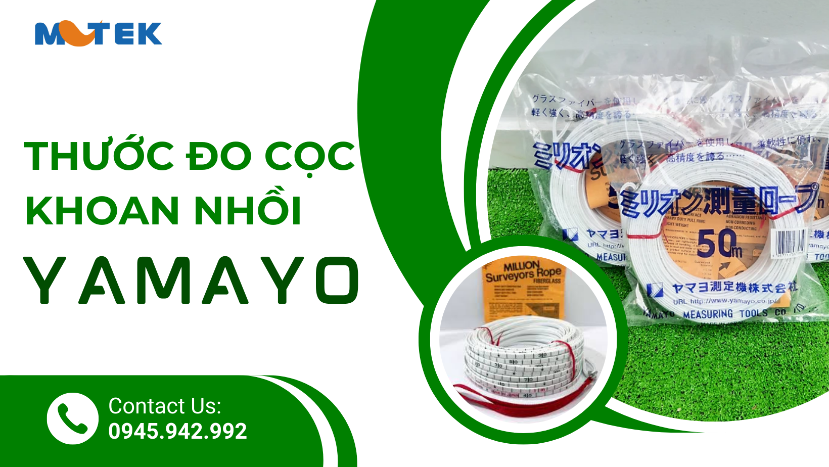 Top 5 lý do bạn nên chọn thước đo cọc khoan nhồi Yamayo ngay hôm nay