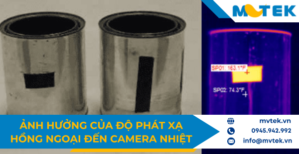 Ảnh hưởng của độ phát xạ hồng ngoại đến camera nhiệt