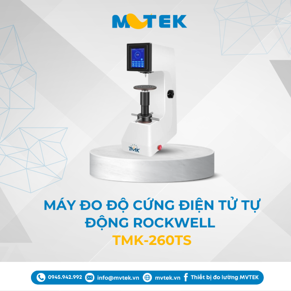 MVTEK bàn giao máy đo độ cứng tự động TMK-260TS