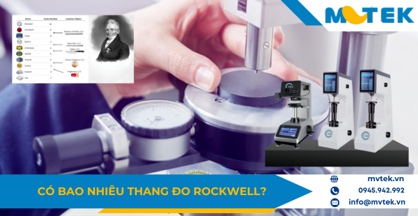 Có bao nhiêu thang đo Rockwell?