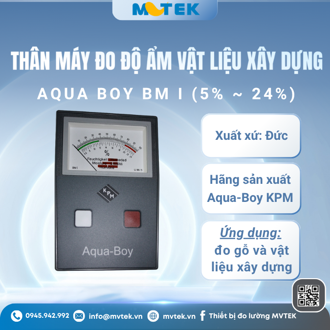Máy đo độ ẩm vật liệu xây dựng Aqua-Boy BMI