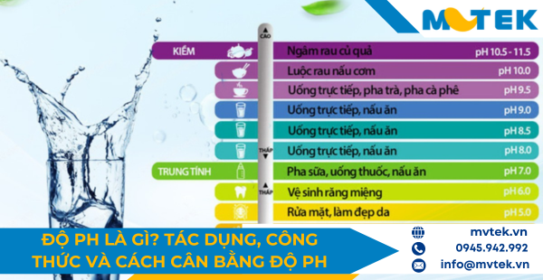 Độ pH là gì? Tác dụng, công thức và cách cân bằng độ pH