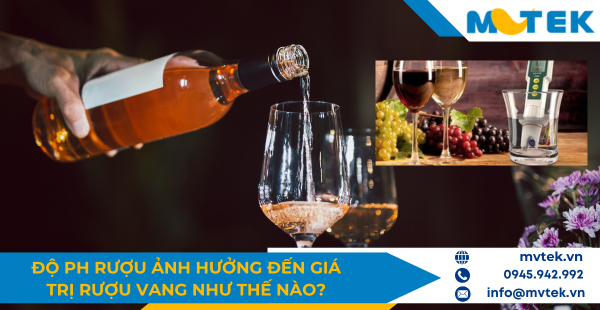 Độ pH rượu ảnh hưởng đến giá trị rượu vang như thế nào?