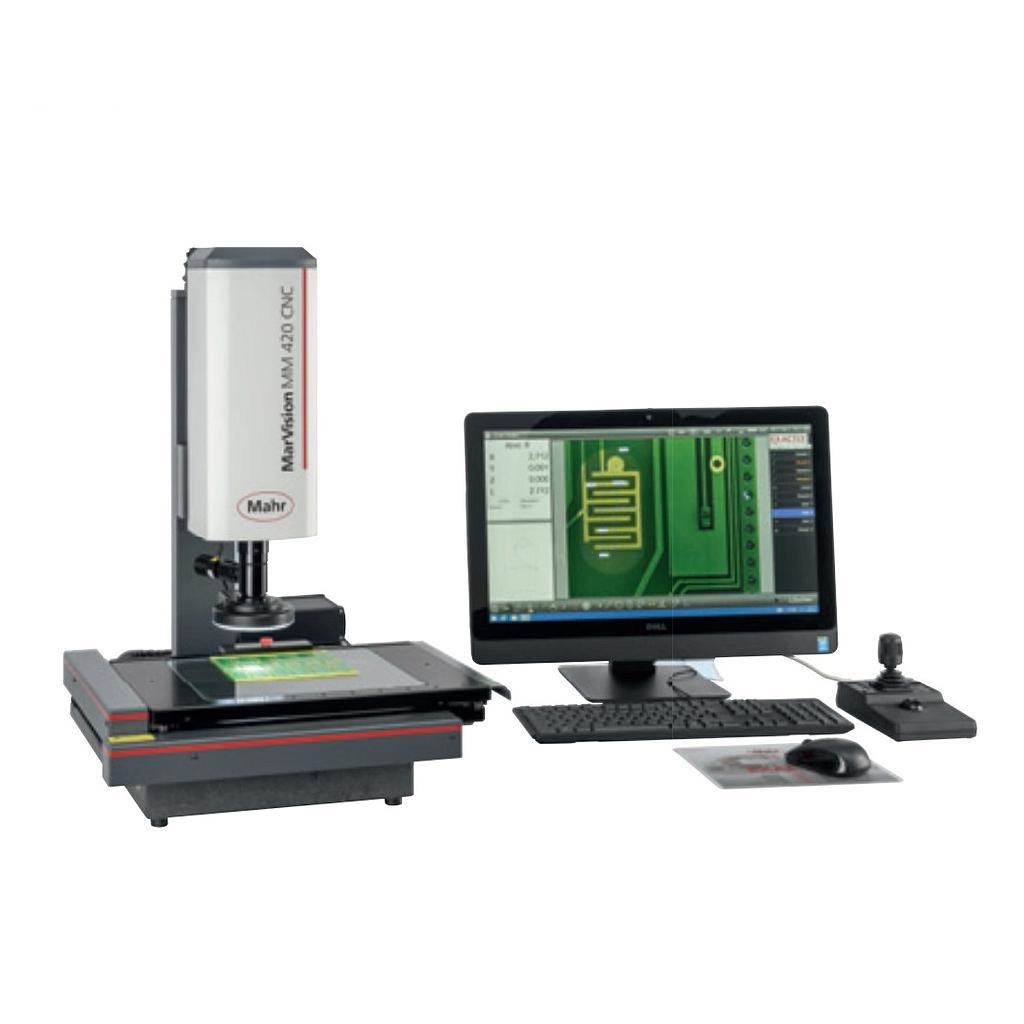  Kính hiển vi đo lường CNC Mahr 4247701 (MM 420 CNC, X/Y 200mm/100mm, Z 200mm, M3-Touchscreen PC)