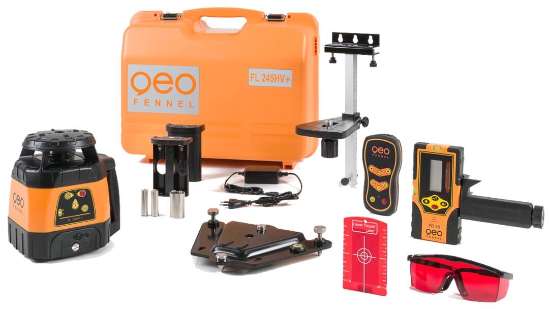 Máy laser xoay 1200m FL 245HV+ – Geo-Fennel