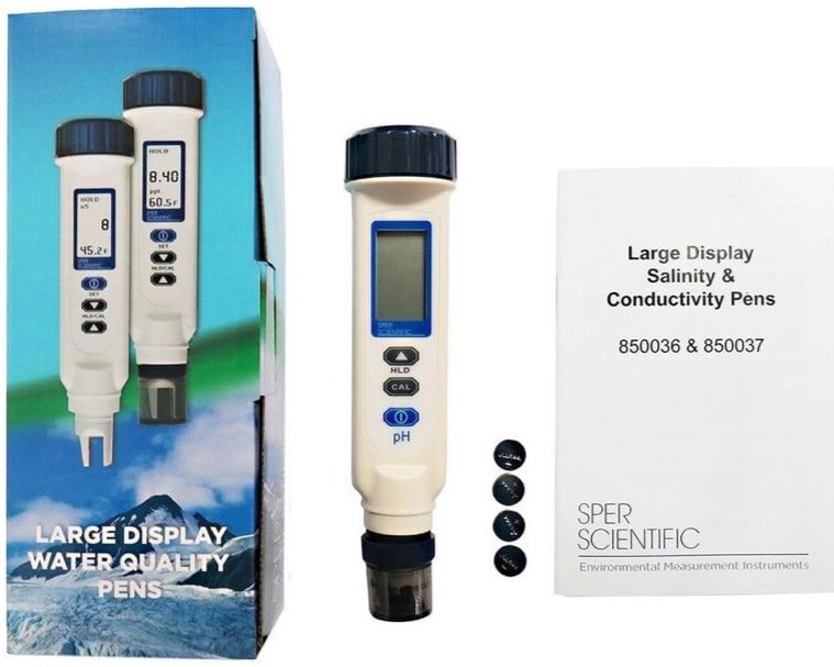 Bút đo độ dẫn điện, độ mặn của nước 850037 – Sper Scientific