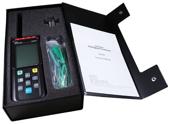 Máy đo nhiệt độ Datalog 4 kênh 800024 – Sper Scientific