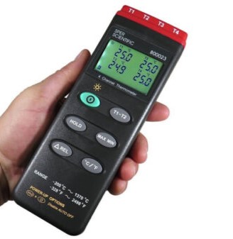 Máy đo nhiệt độ 4 kênh 800023 - Sper Scientific