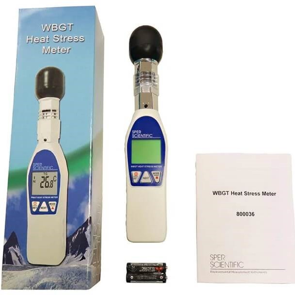 Máy đo ứng suất nhiệt quả cầu bầu ướt 800036 – Sper Scientific