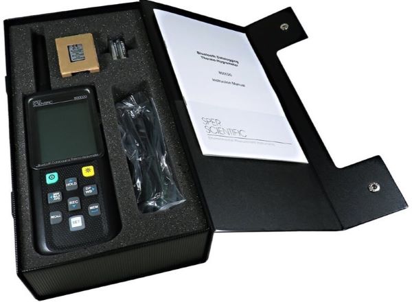 Máy đo nhiệt độ độ ẩm Bluetooth, Datalog 800020 – Sper Scientific