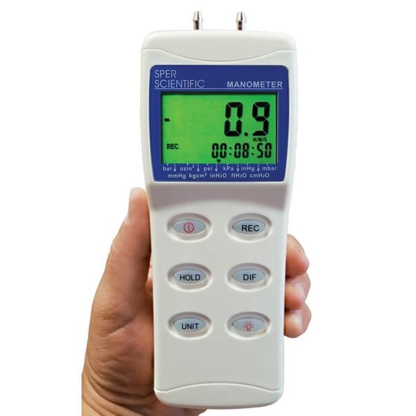 Đồng hồ chênh áp 15 PSI 840081 – Sper Scientific