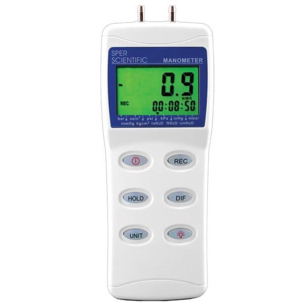 Đồng hồ đo áp suất hơi 100 PSI 840083 – Sper Scientific