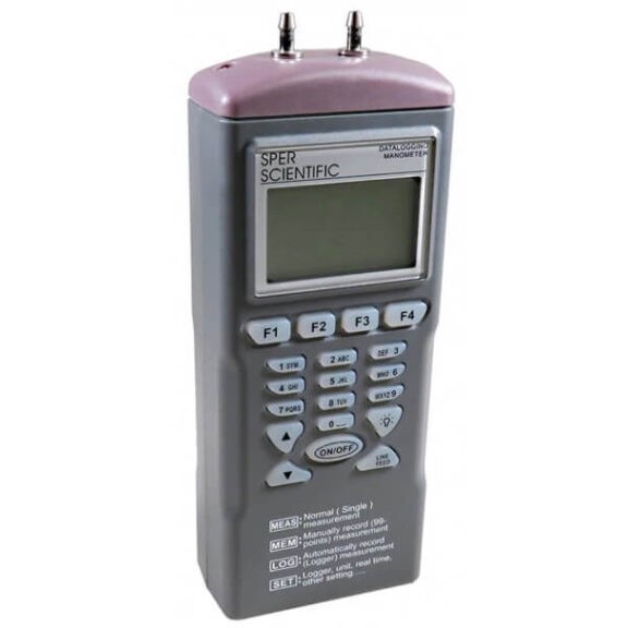 Máy đo áp suất vi sai, Datalog, cầm tay – 840086 – Sper Scientific