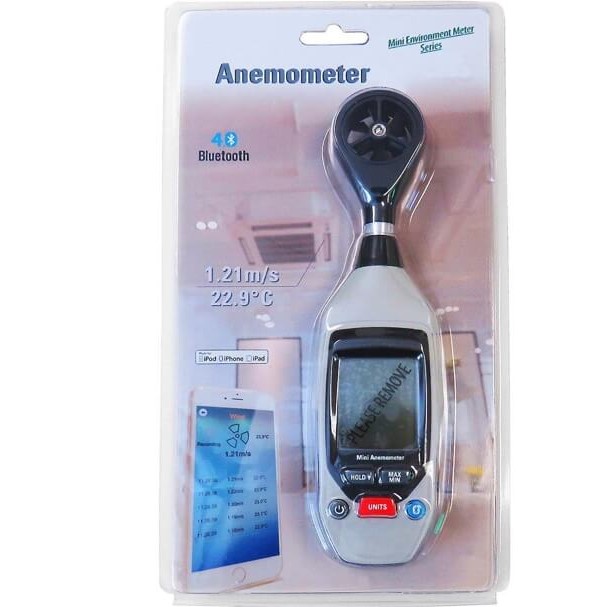 Máy đo tốc độ gió Bluetooth Datalog 850020 – Sper Scientific