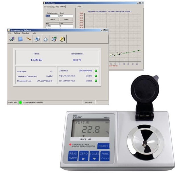 Khúc xạ kế lập trình 300037 Sper Scientific